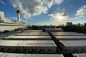 新型コロナ療養施設の視察