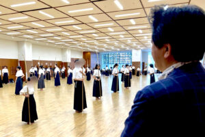 なぎなた錬成大会 前日対抗試合